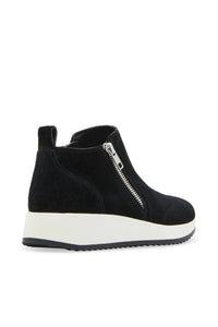 Blondo Women's Waterproof Sneaker Bootie in black - women's sneaker - detail view