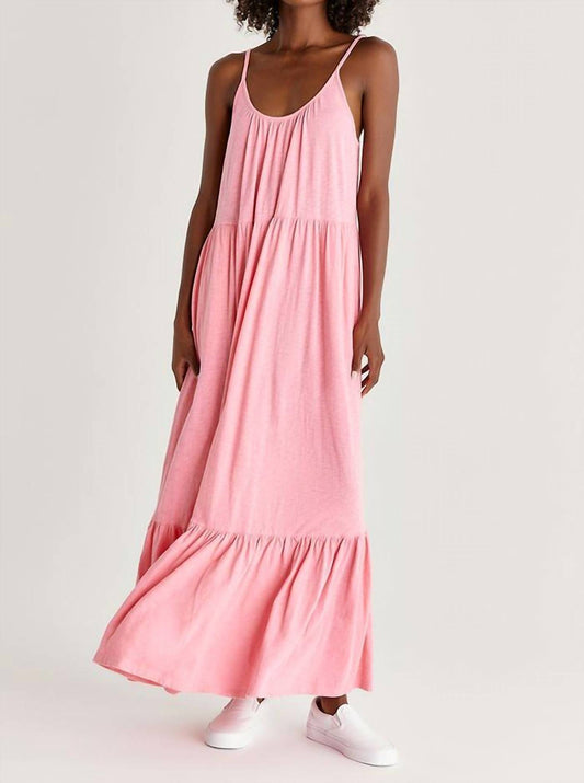 Lido Slub Maxi Dress