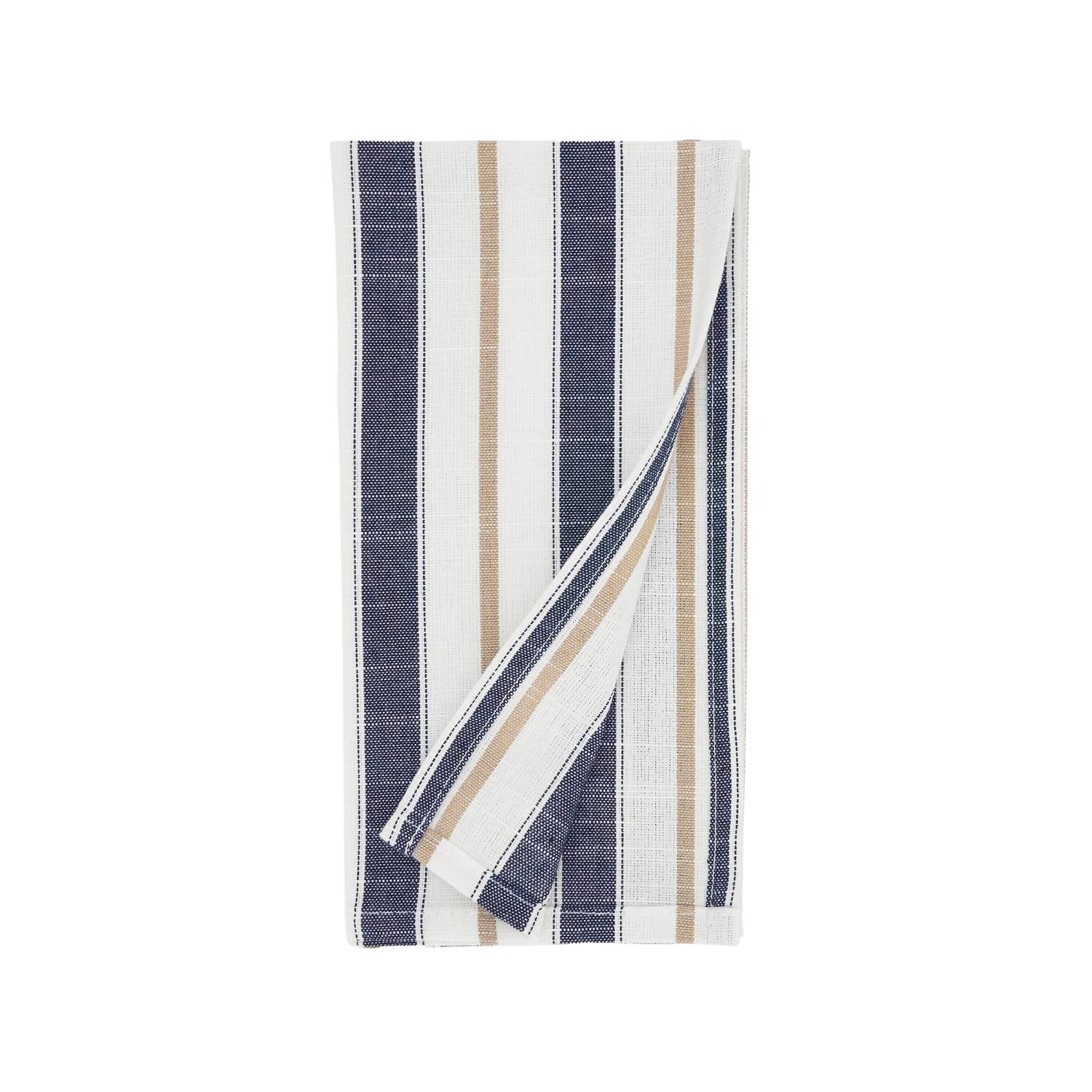 Saro Lifestyle - Modern Striped Napkins 20"x20" - Set Of 4