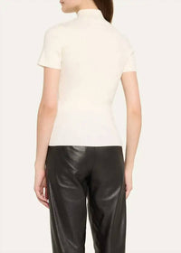 Iro - Alec Ribbed Mock Neck Sweater