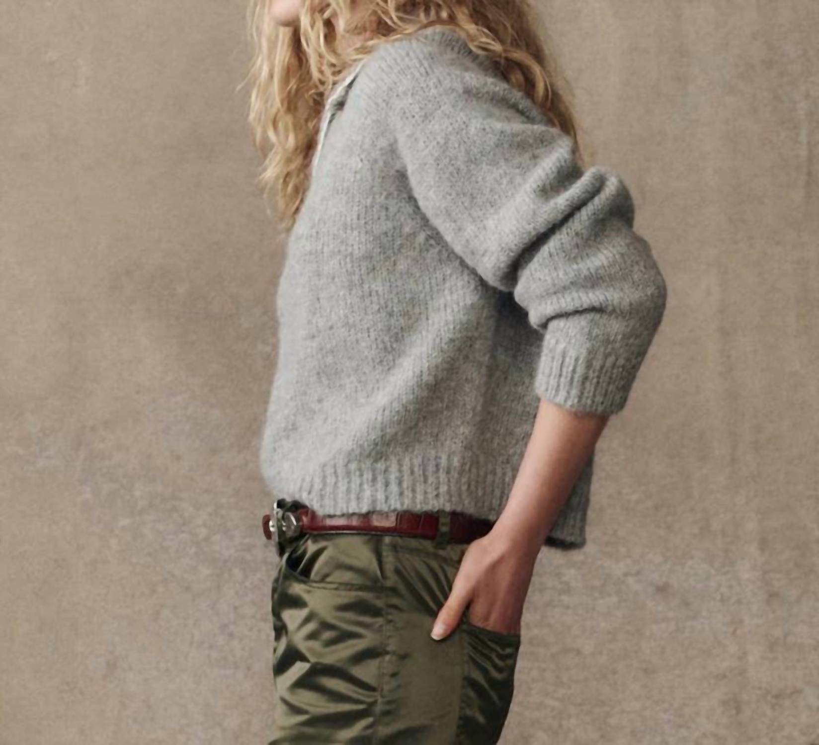 The Great. - The Crochet Collar Sweater