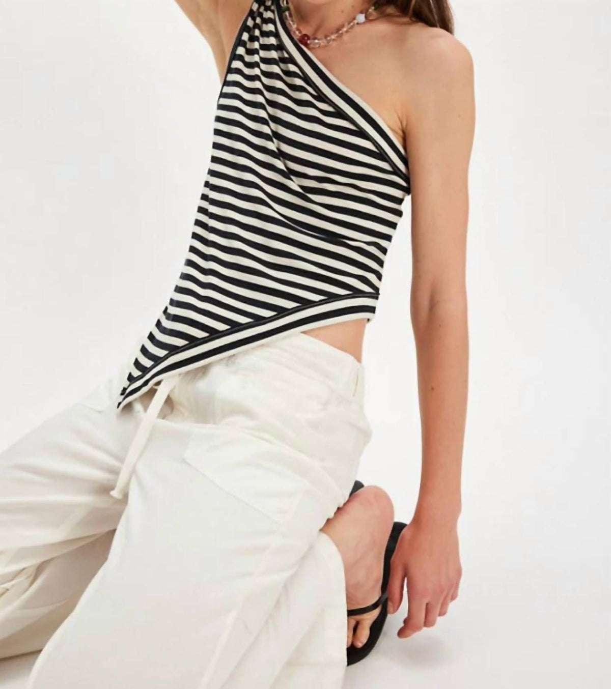 Free People - Knot My Vibe One Shoulder Top