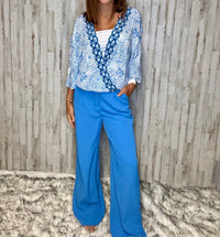 Umgee - Palm Bay Wide Leg Pant