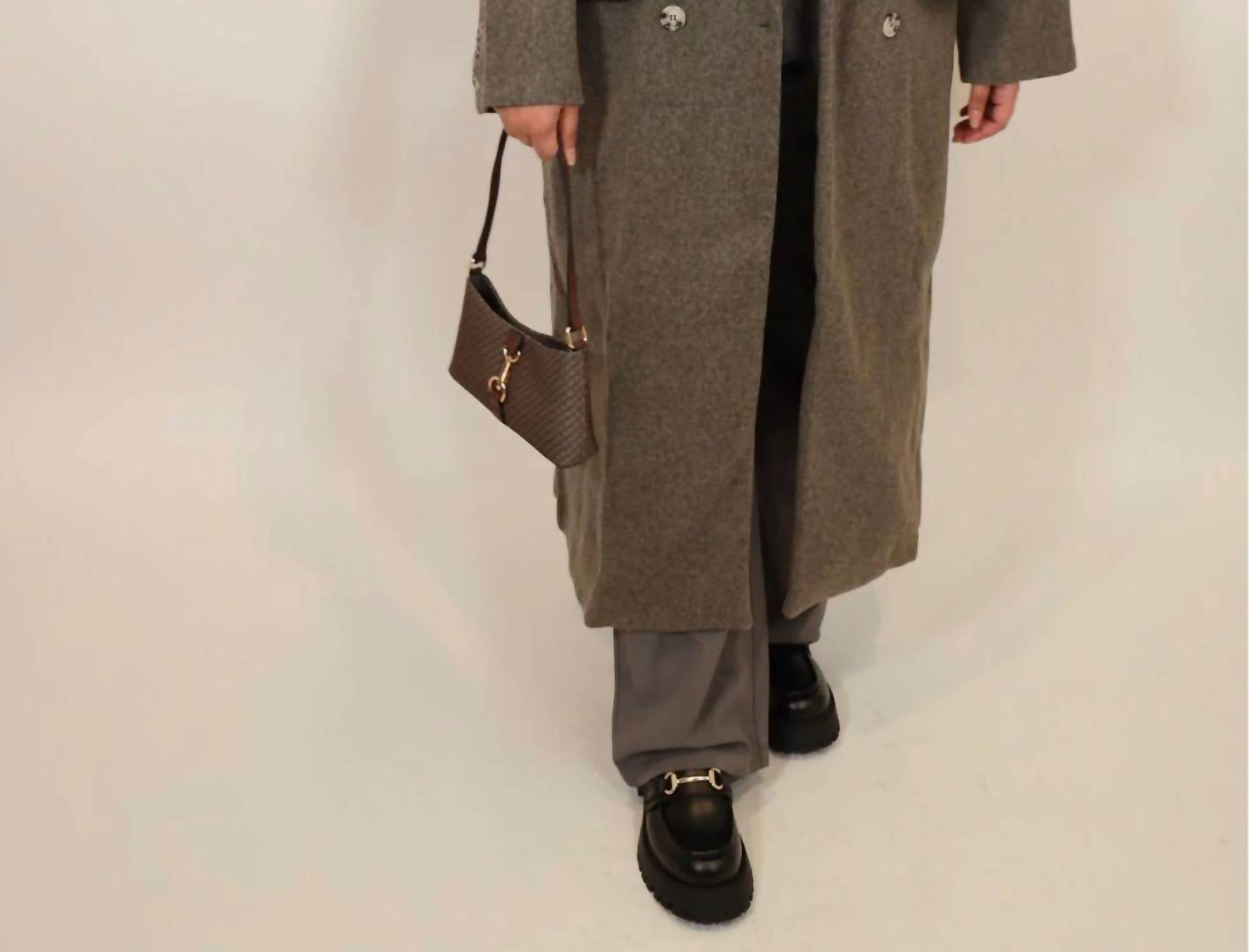 In-Loom - Double Breasted Lapel Duster Coat