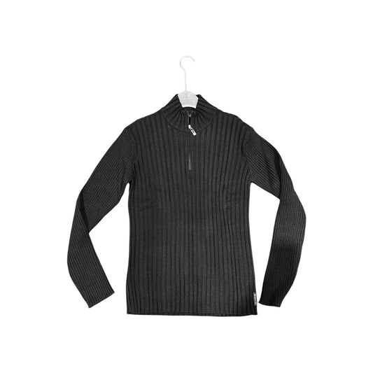 Armani - Women's Ribbed Knit Half-zip Sweater