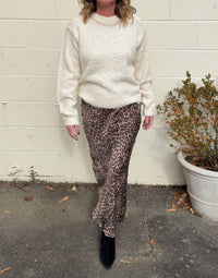 Z Supply - Izabel Leopard Maxi Skirt