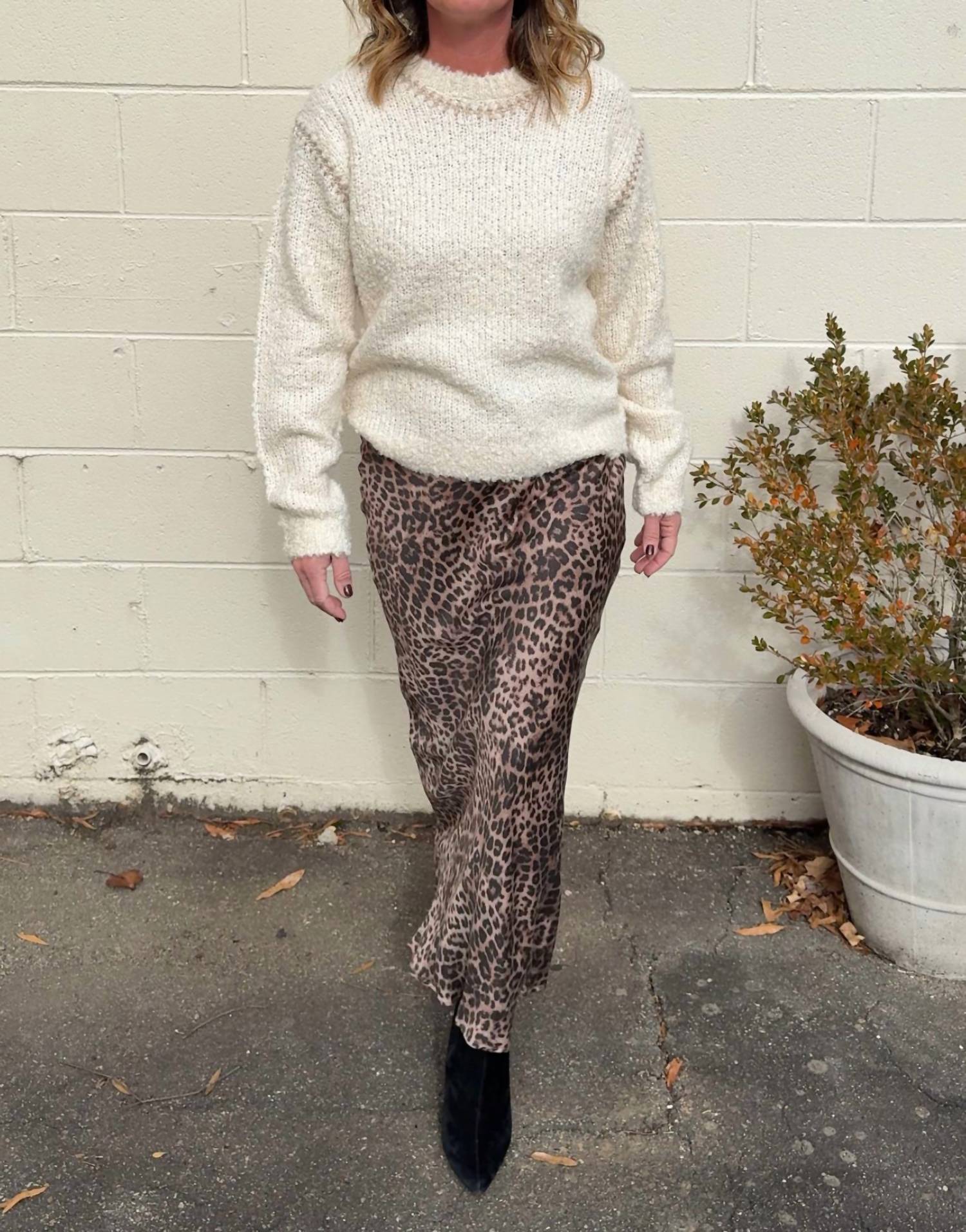Z Supply - Izabel Leopard Maxi Skirt