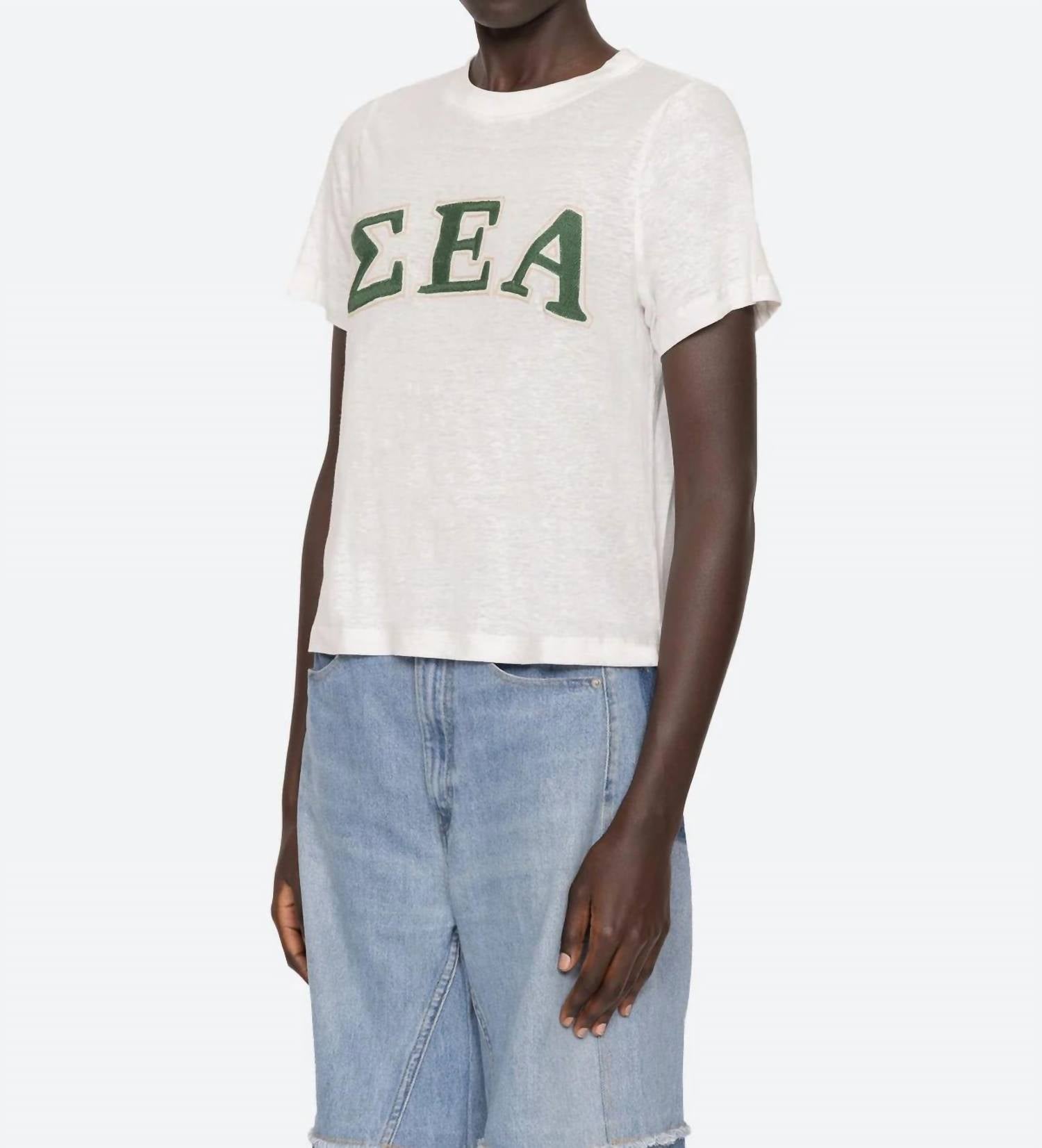 Sea - Adonis Embroidery Tee