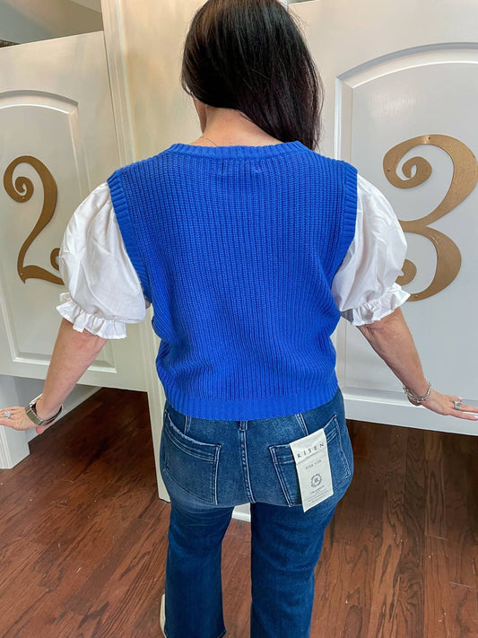 Ee:Some - Avignon Sweater Vest Top