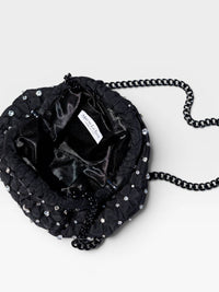 Maria La Rosa - Women's Strass Mini Game Clutch Bag