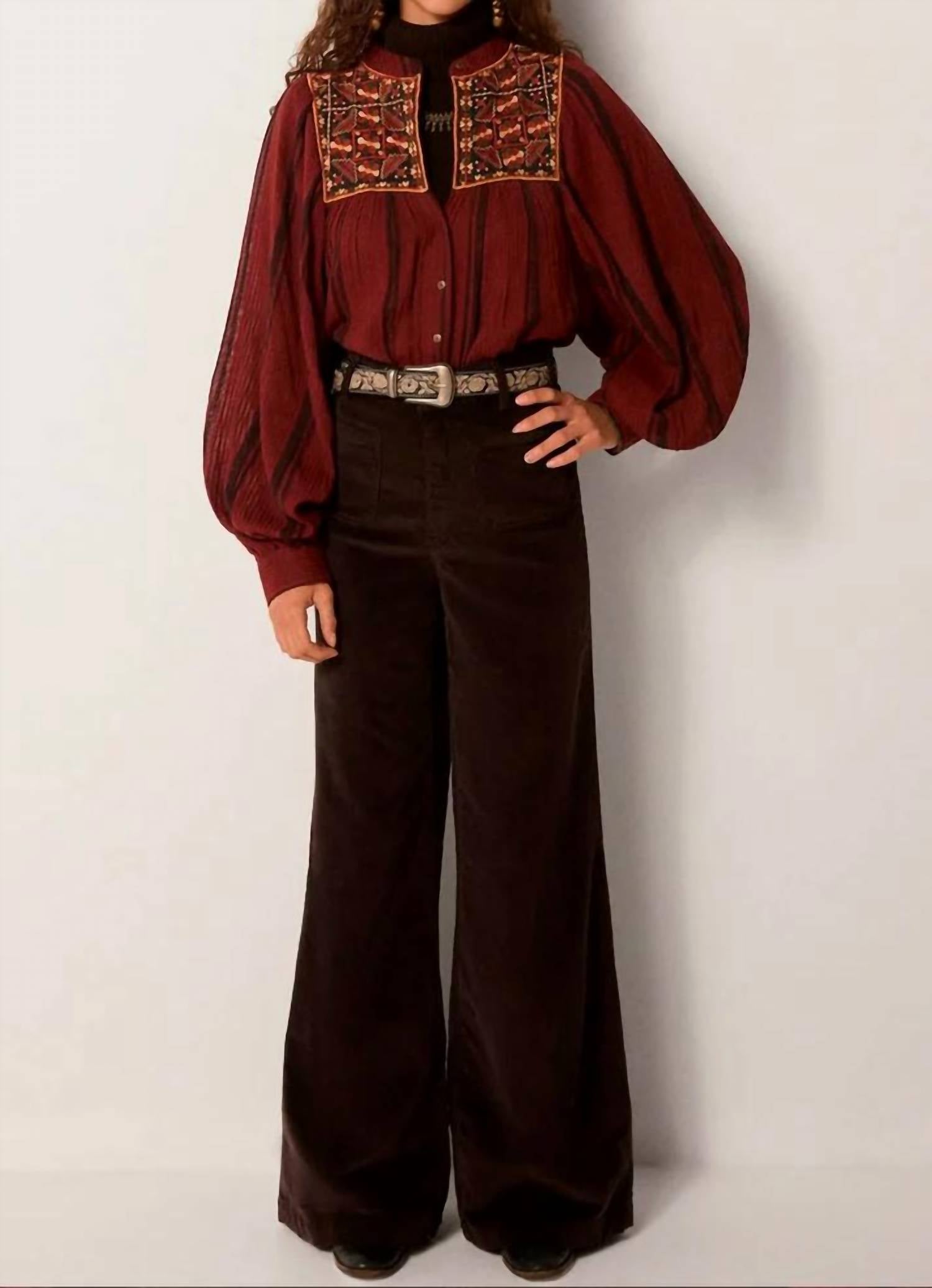 Maison Hotel - Zamira Pumpkins Blouse