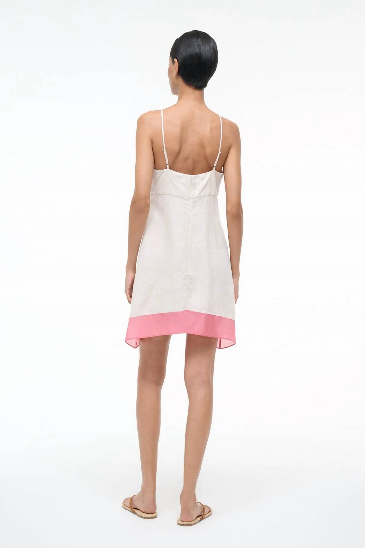 Staud - Oro Linen Mini Dress