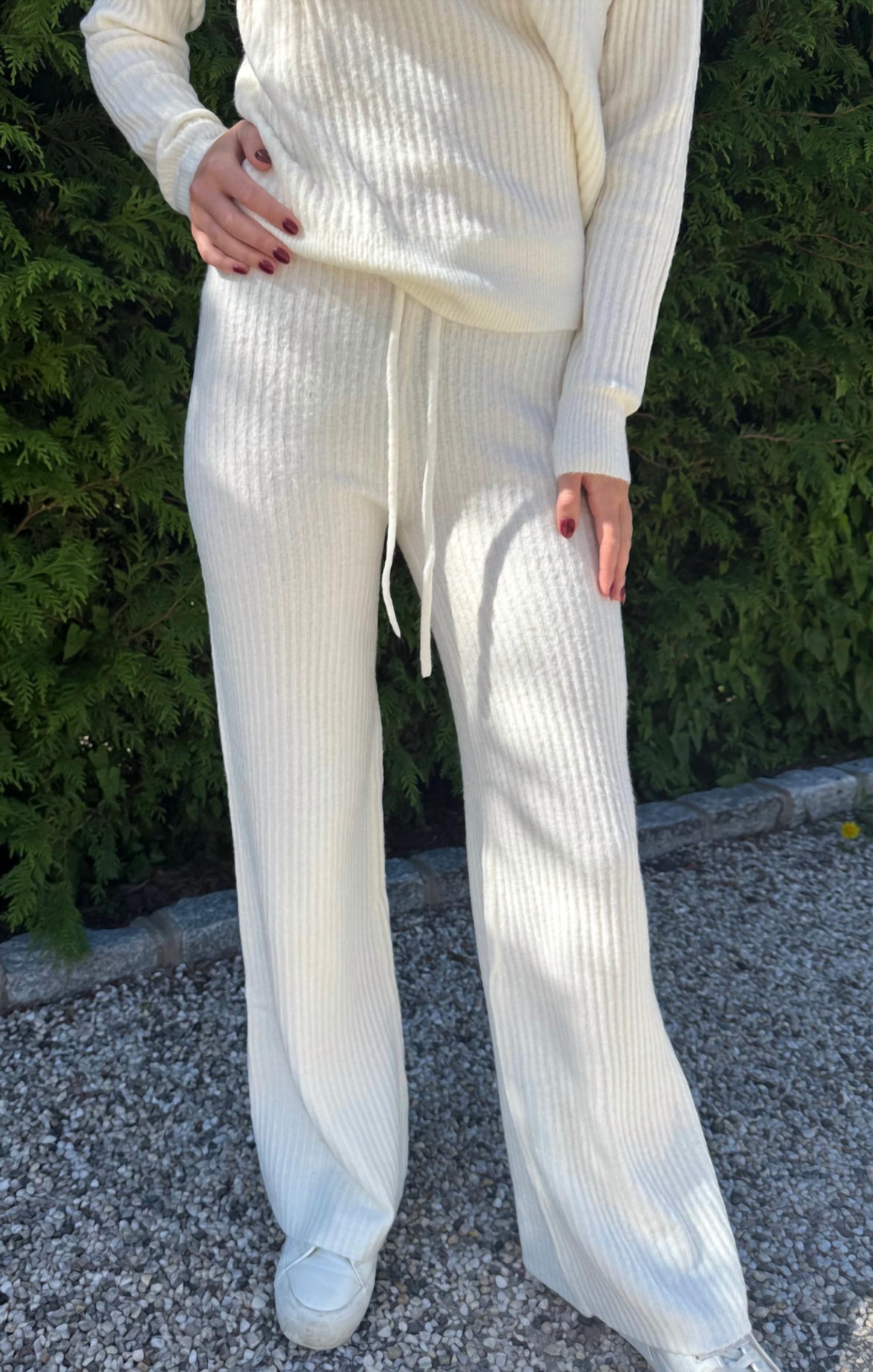 Bobi - Rib Wide Leg Pant