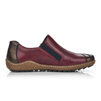 Rieker - Women's Slip On Suede Shoes