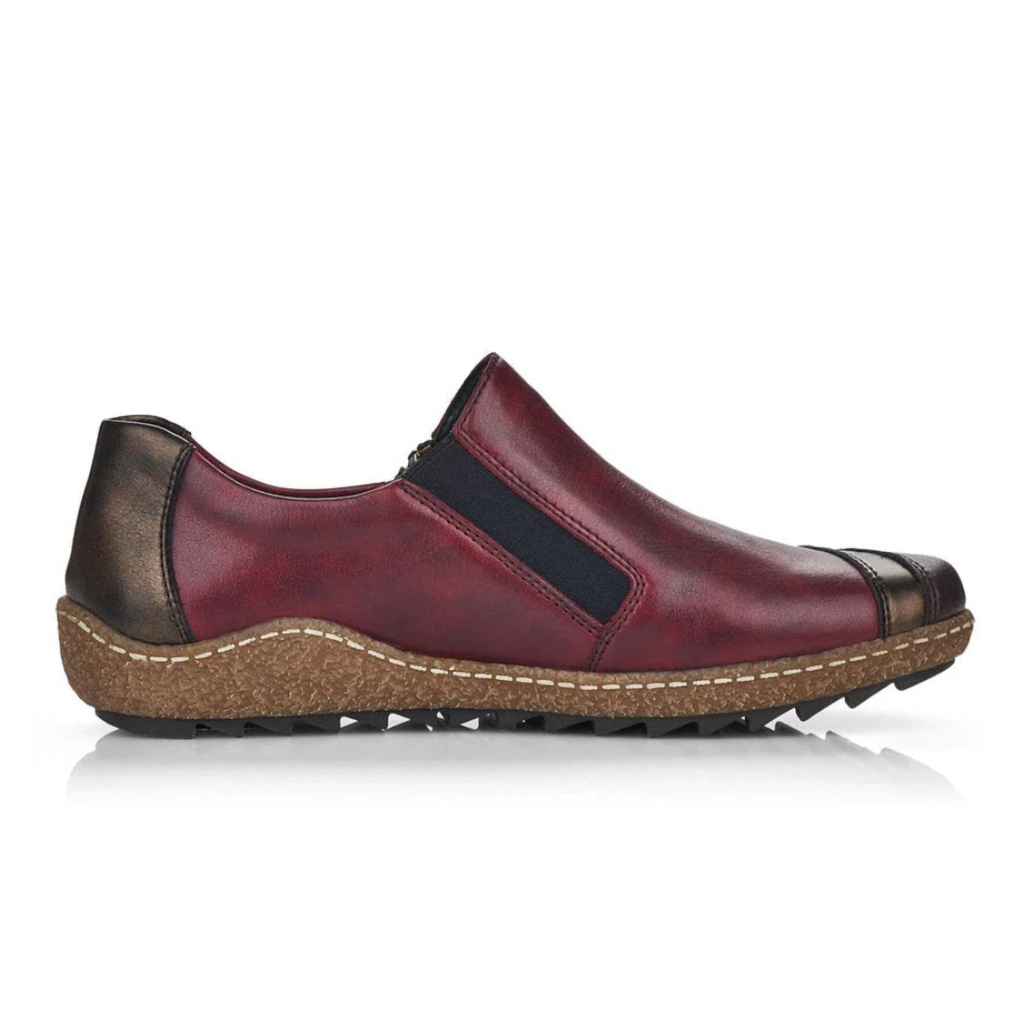 Rieker - Women's Slip On Suede Shoes