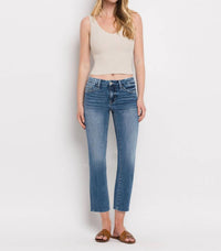 VERVET BY FLYING MONKEY Carlene Jeans in denim - women's pants