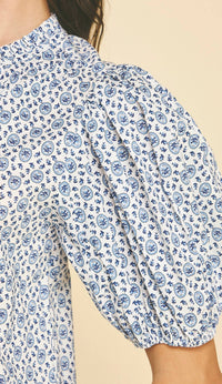 Pinch - Victorian Floral Top