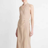 Vince - Women's Draped Neck Wrap Dress