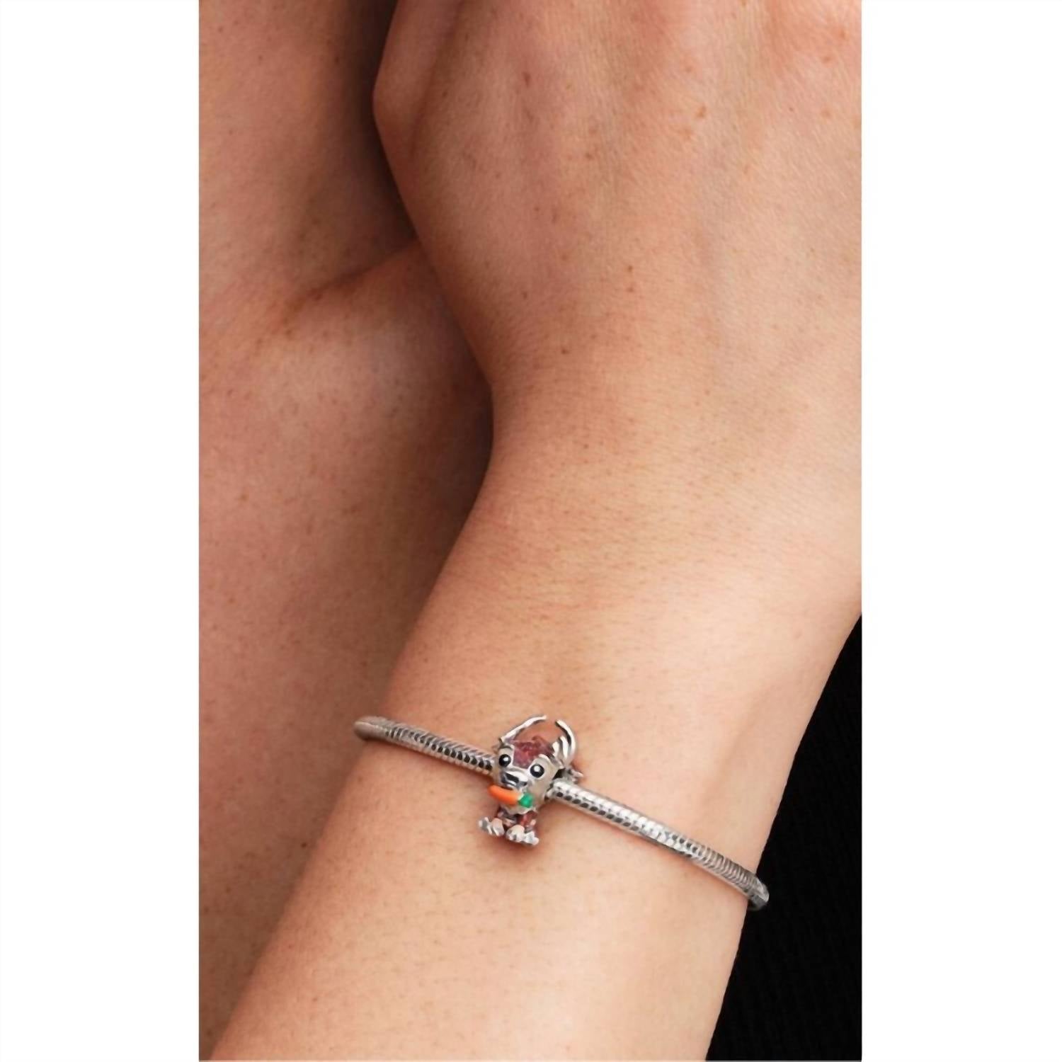 Pandora Disney Frozen Sven Charm in silver - women's jewelry - alternate view