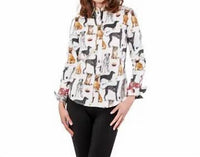 Dizzy-Lizzie - Rome Shirt - Pooches