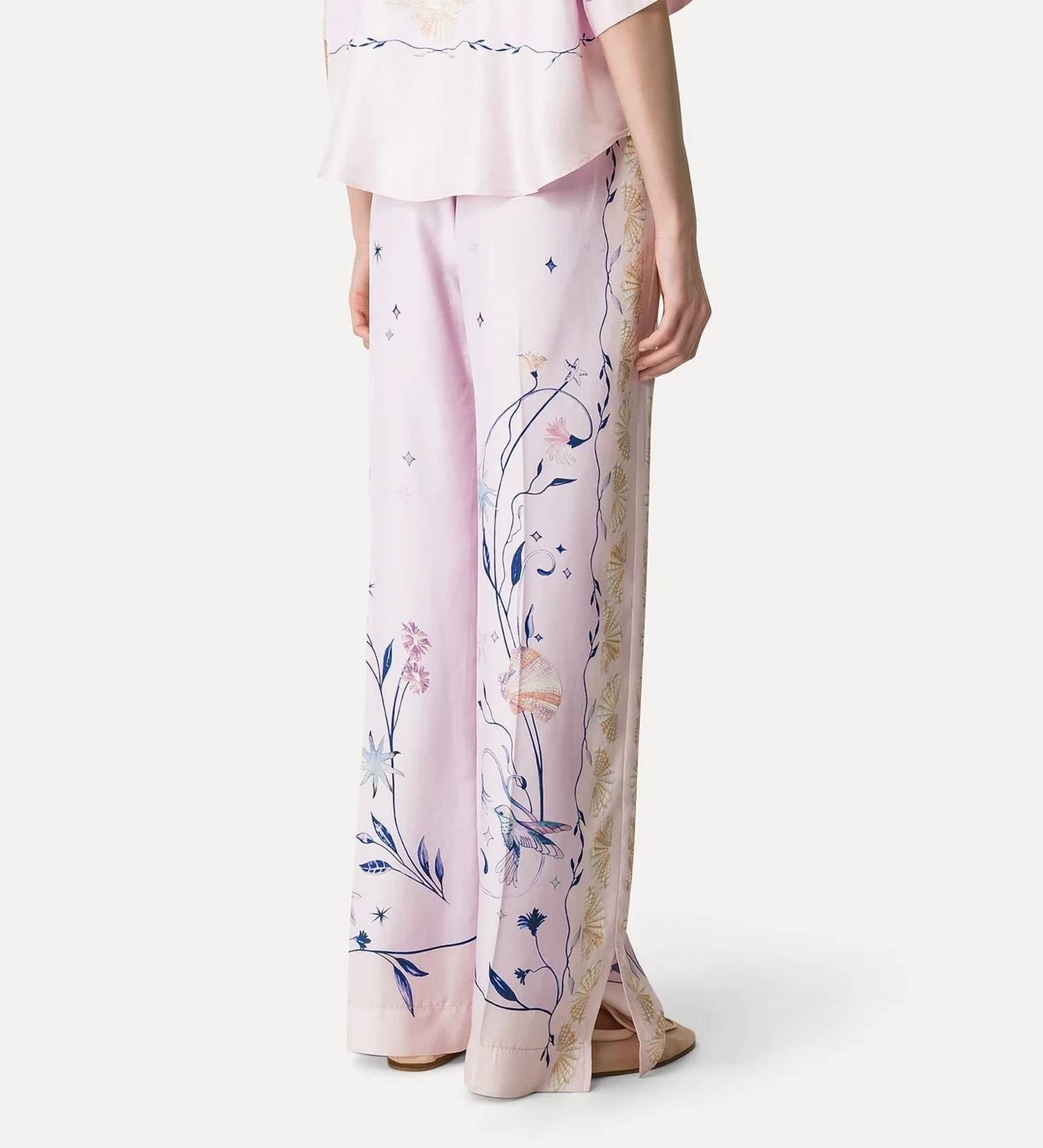 Forte Forte - Deliverance Print Twill Elasticated Pants