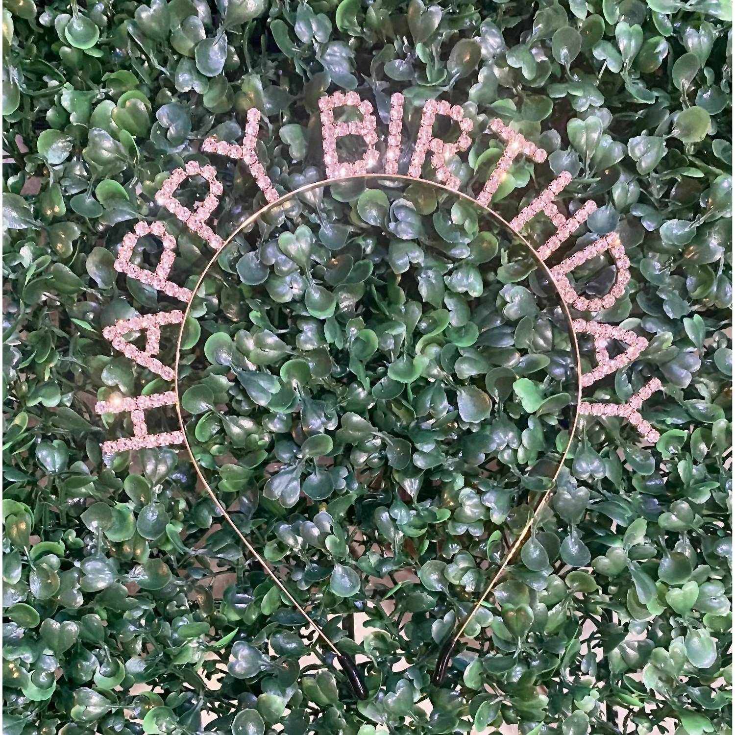 Pearl And Rox - Happy Birthday Crystal Rhinestone Headband