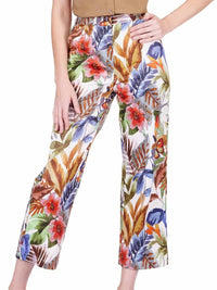 Jade - Front Seam Side Elastic Ankle Pant