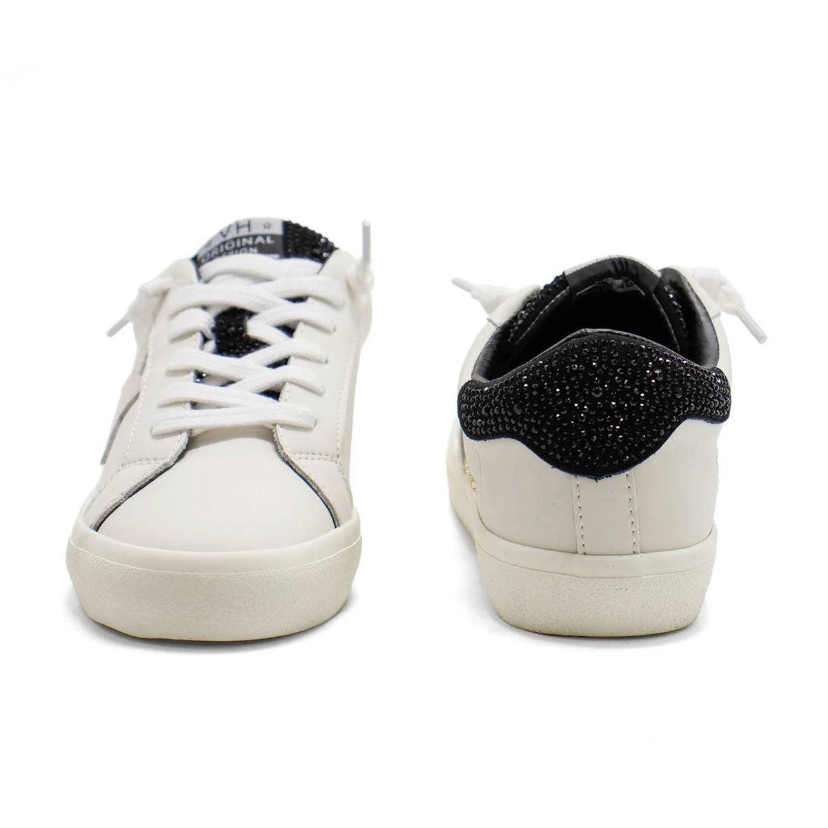 Vintage Havana - Women's Raz Rhinestone Low Top Sneakers