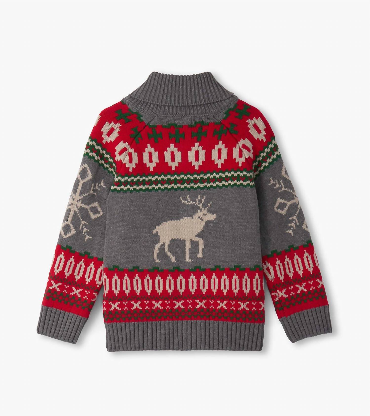 Hatley - Boy's Winter Elk Shawl Cardigan