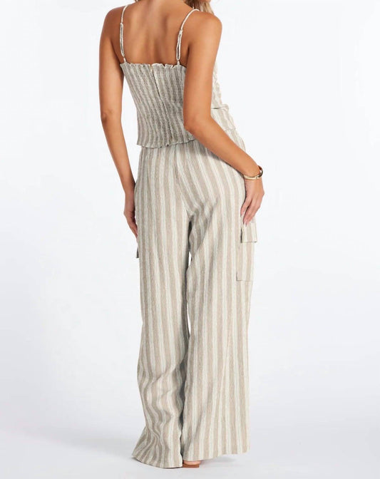 Bishop + Young - Coastal Stripe Crop Top