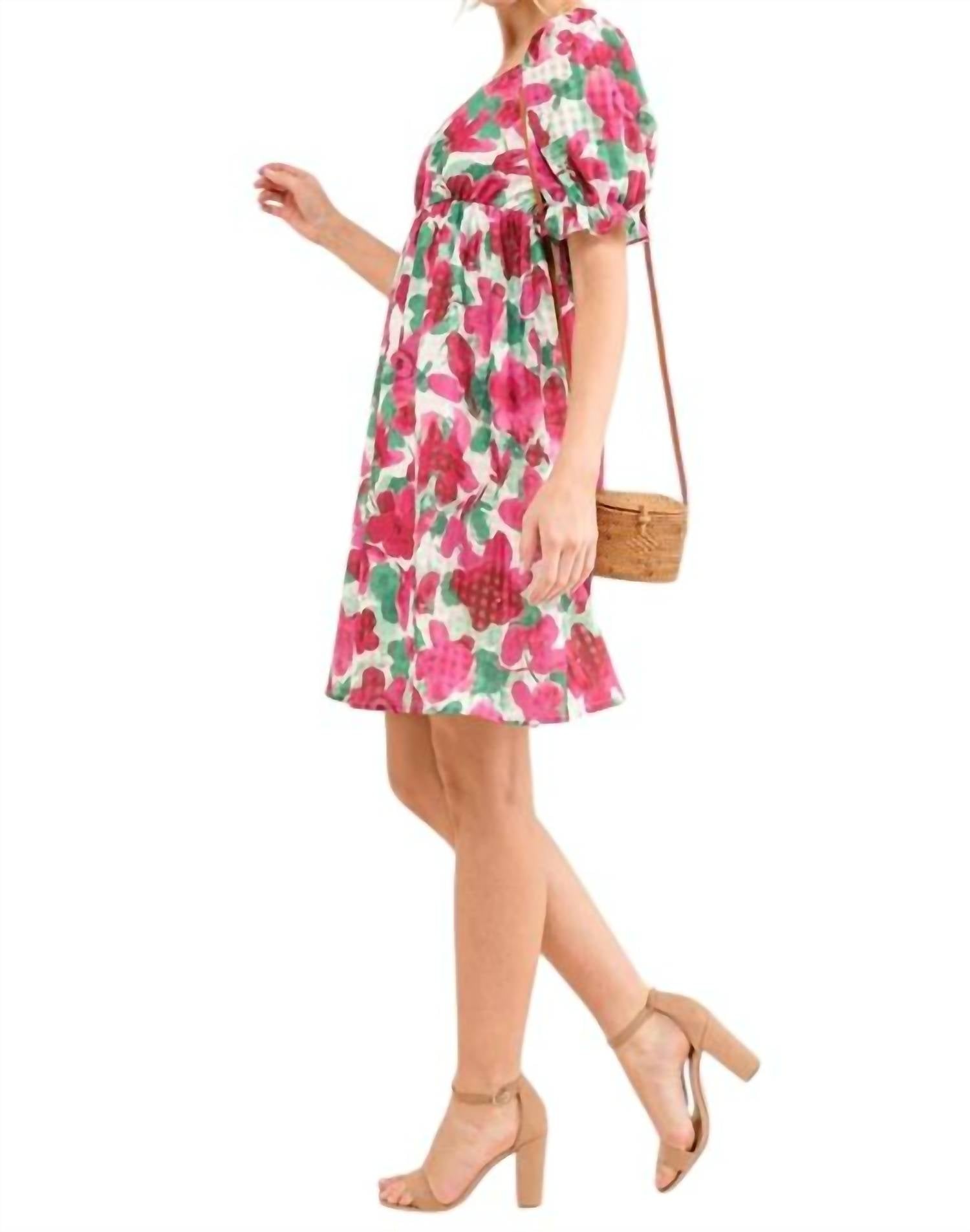 And The Why - Sunshine on Your Face Floral Dress