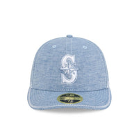 New Era - Men's Seattle Mariners Hand Stitched Chambray Low Profile 59fifty Cap