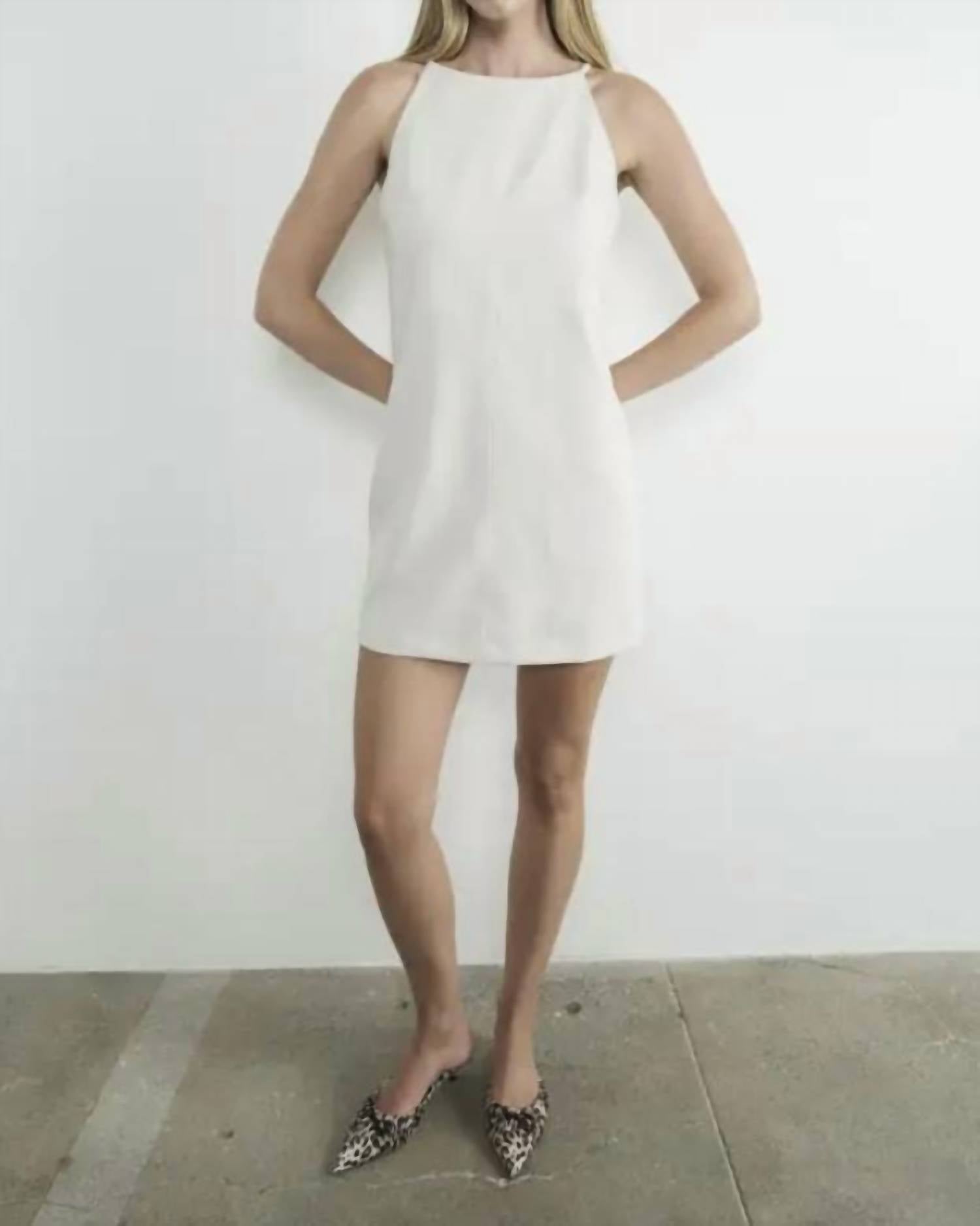 Aaron & Amber - Halter Dress