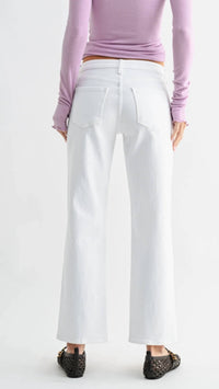 Just Black Denim - Mid-rise Stretchy Straight Jeans