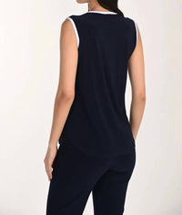 Frank Lyman - Sleeveless top with bow detail