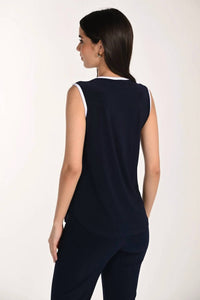 Frank Lyman - Sleeveless top with bow detail