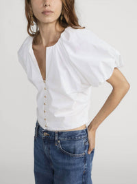 Frame - Dramatic Sleeve Blouse