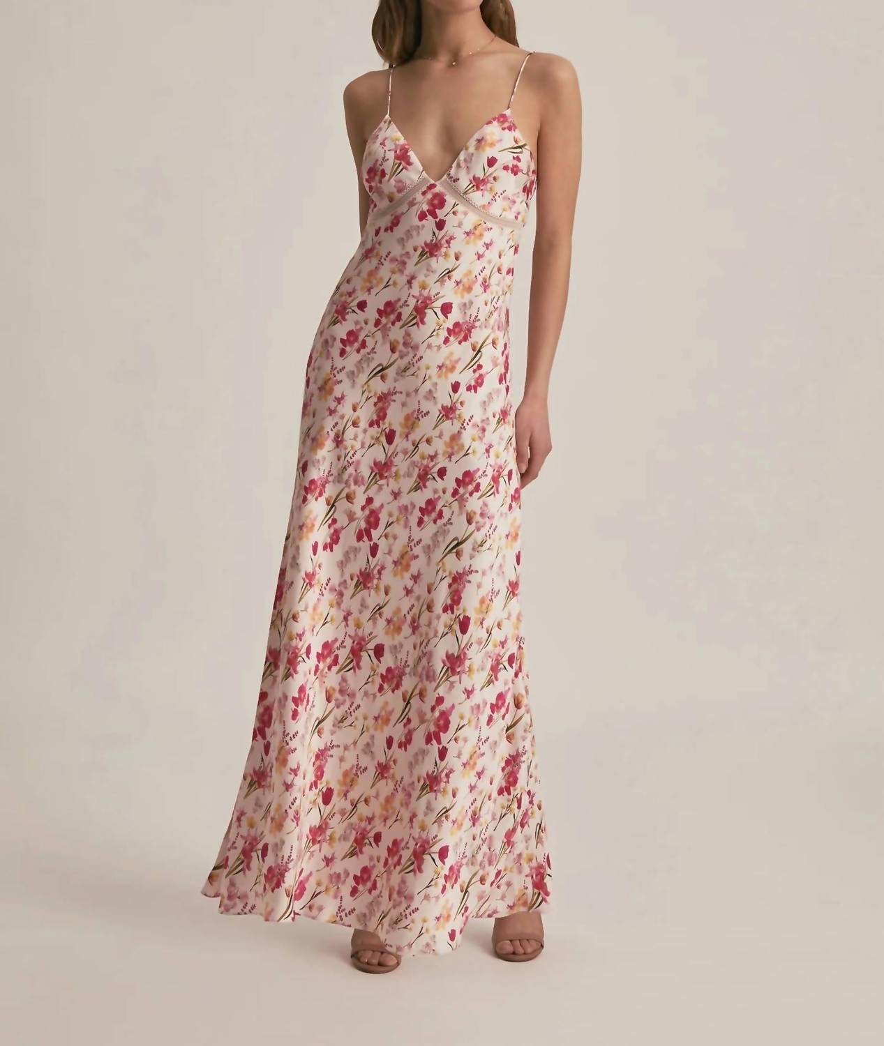 Favorite Daughter The Blackberry Dress in floral - women's dress - alternate view