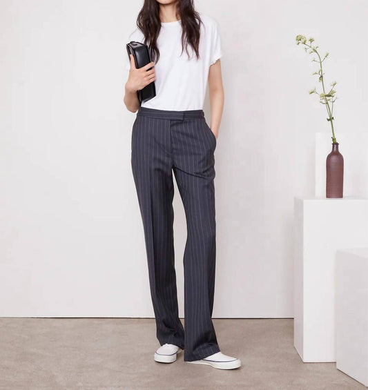 Officine Générale - Ilenia Italian Woven Pinstripe Pants