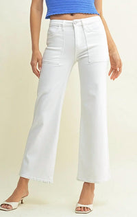JUST USA Gracy Denim Jeans in white - women's jeans