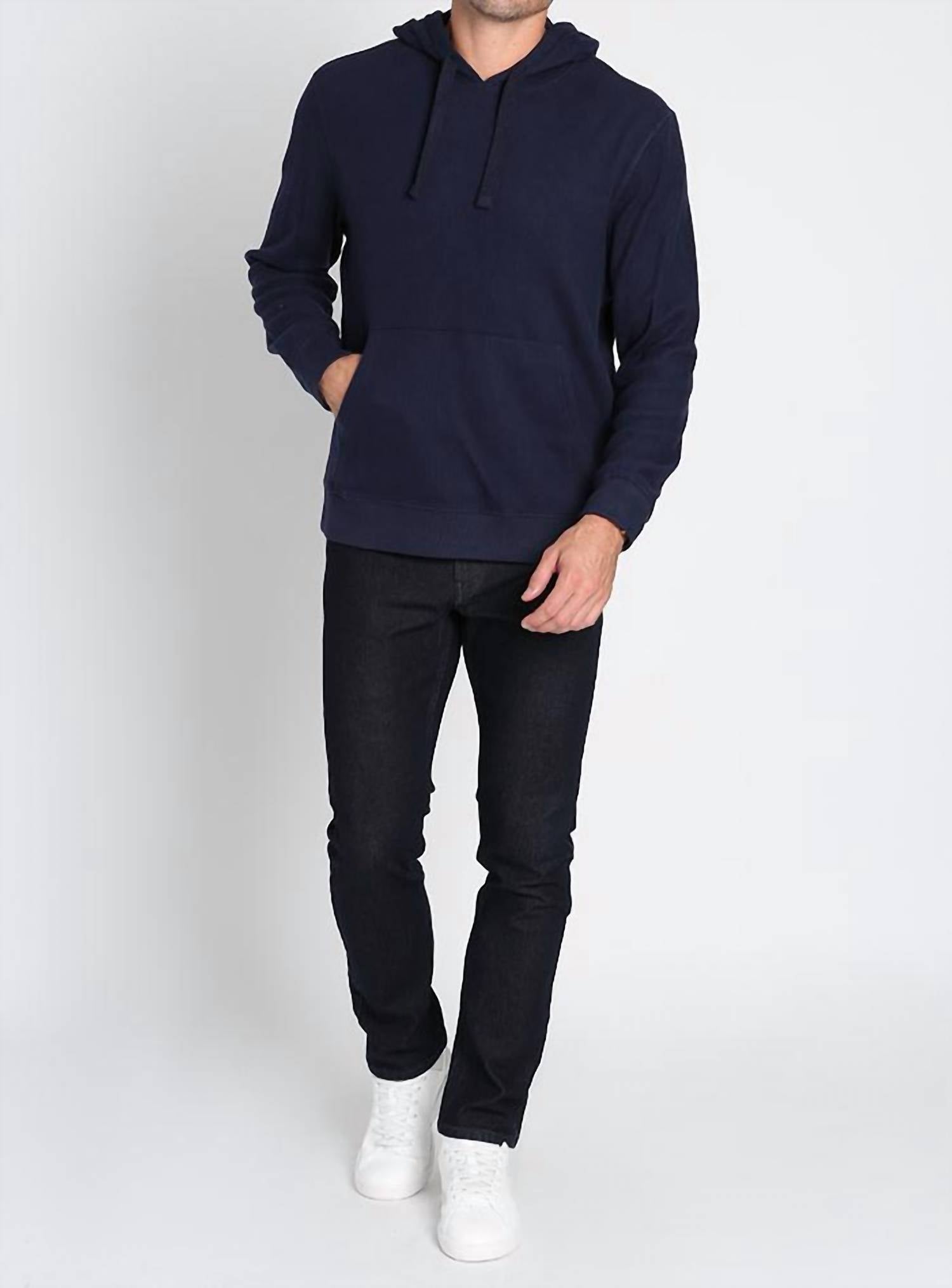Jachs New York - Bedford Brushed Waffle Hoodie