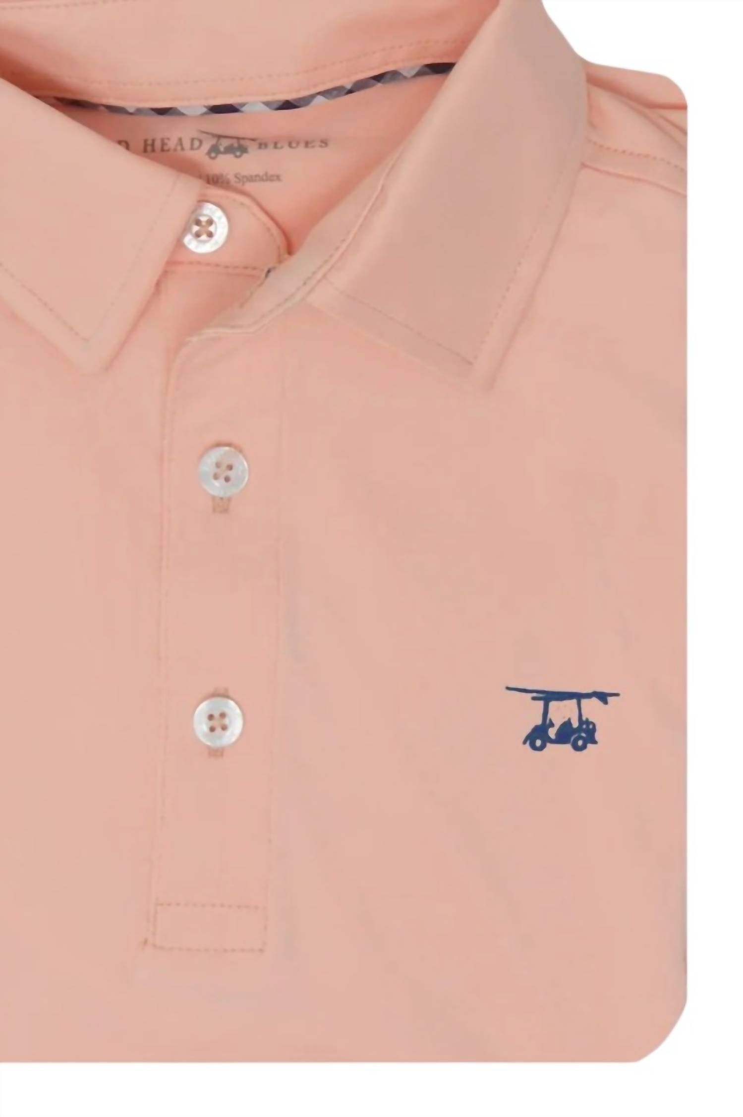 Bald Head Blues - Kids Short Sleeve Golf Shirt