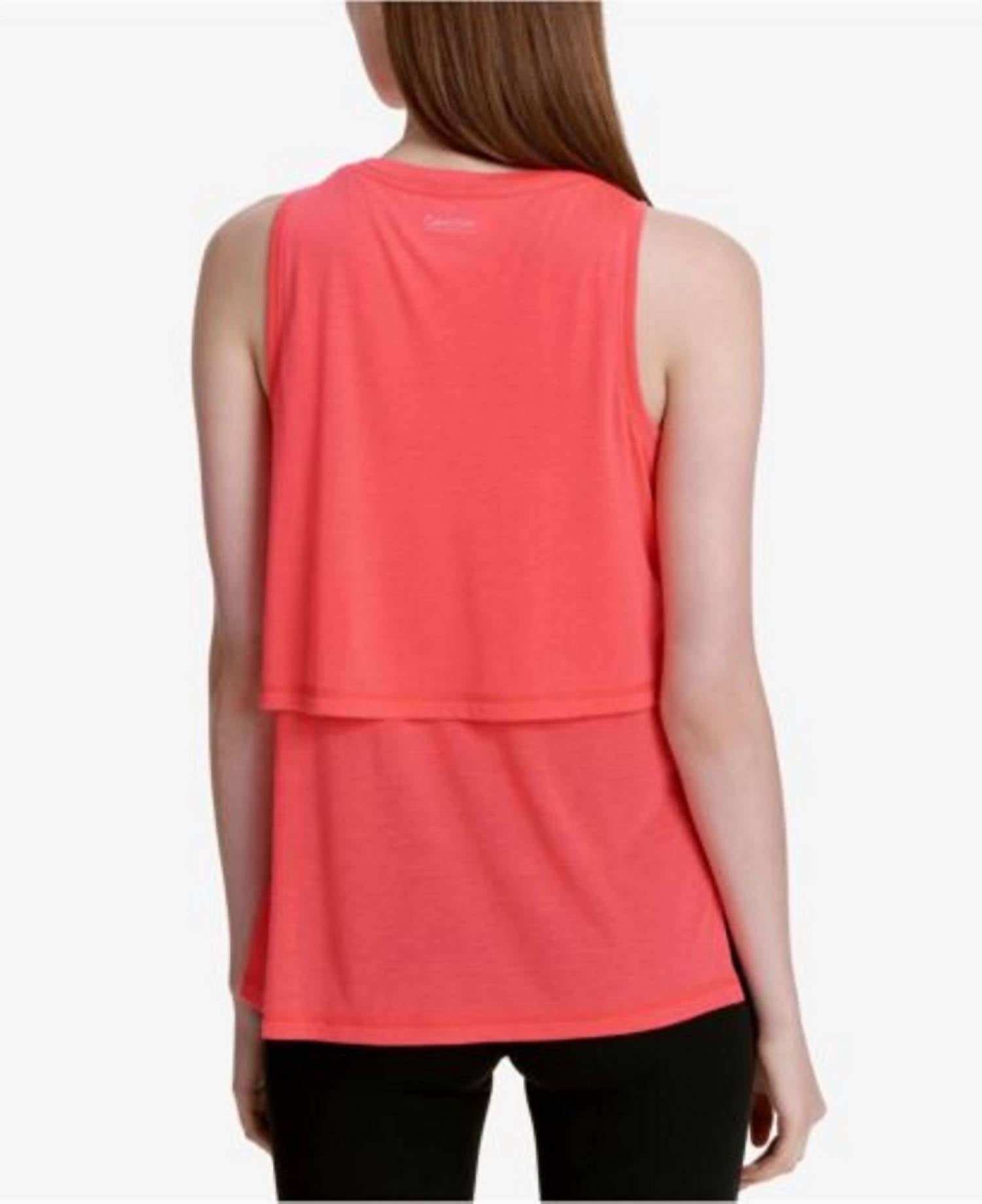 Calvin Klein - Performance Epic Tiered Tank Top