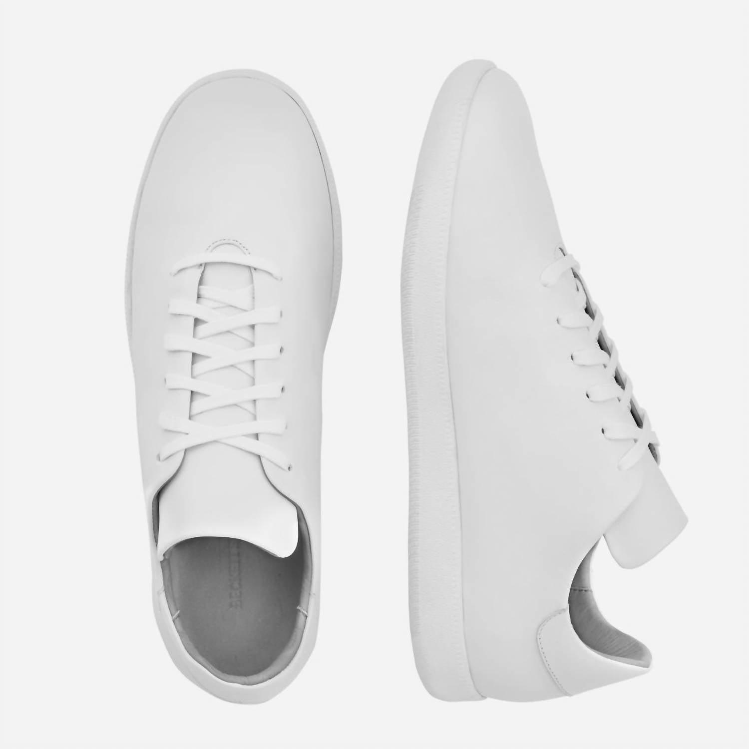 Beckett Simonon Men's Geller Trainers Shoe in white white - men's sneaker - alternate view
