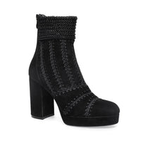 SILENT D Women's Yasmin Boot in black suede - women's shoe - view 4