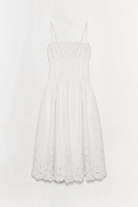 Jonathan Simkhai - Lilianna Cotton Lace Midi Dress