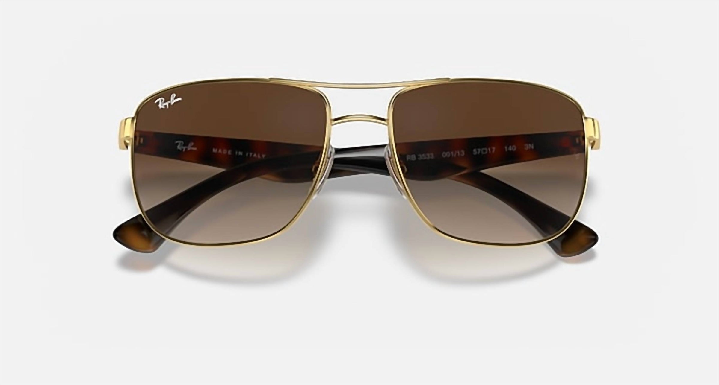 Ray Ban - Square Non Polarized Sunglasses Rb3533 - 001 - 13