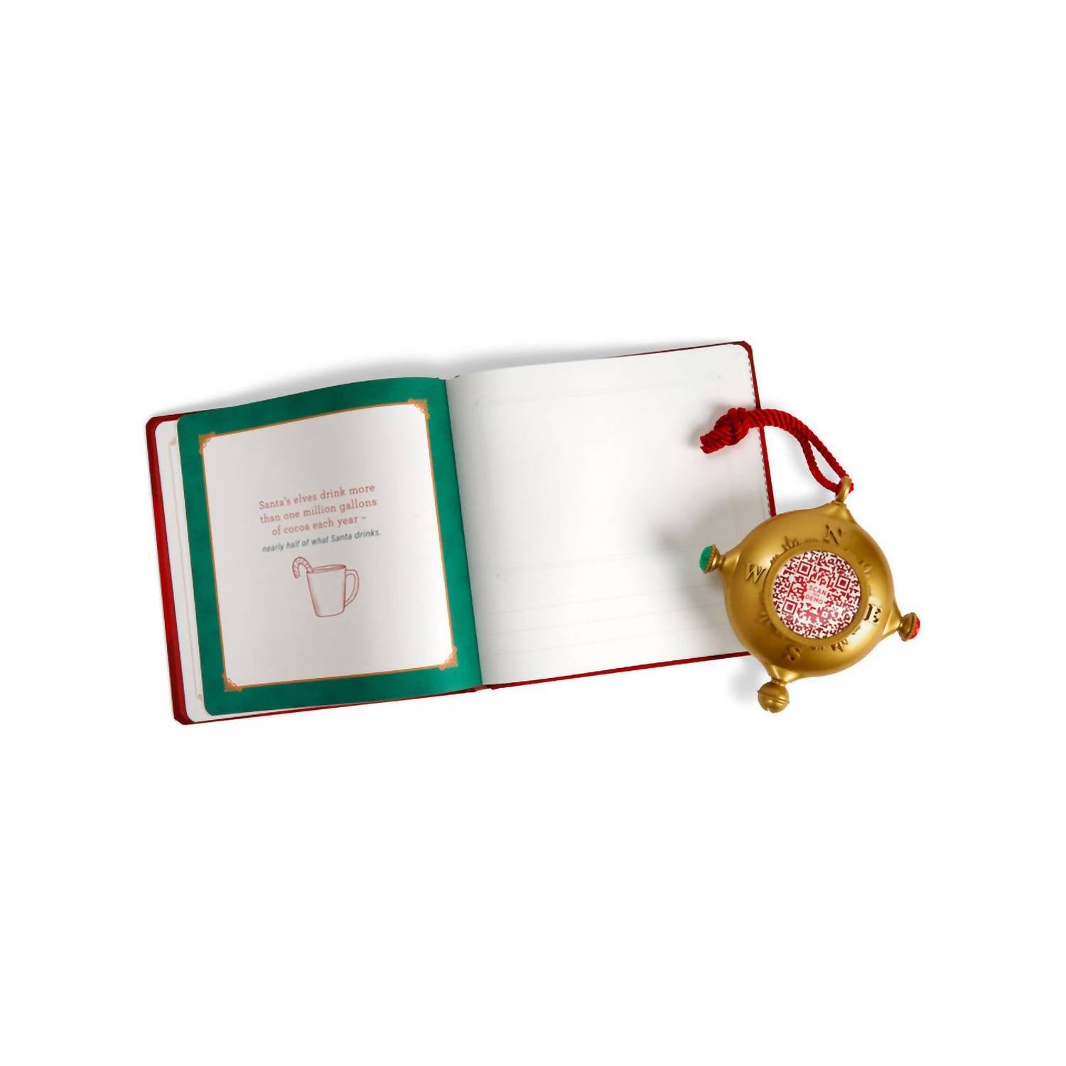 Demdaco - Santa's Kindness Ornament & Journal