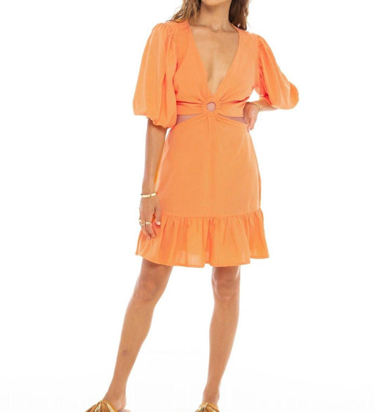 Skemo - Puffed Sleeve Dress