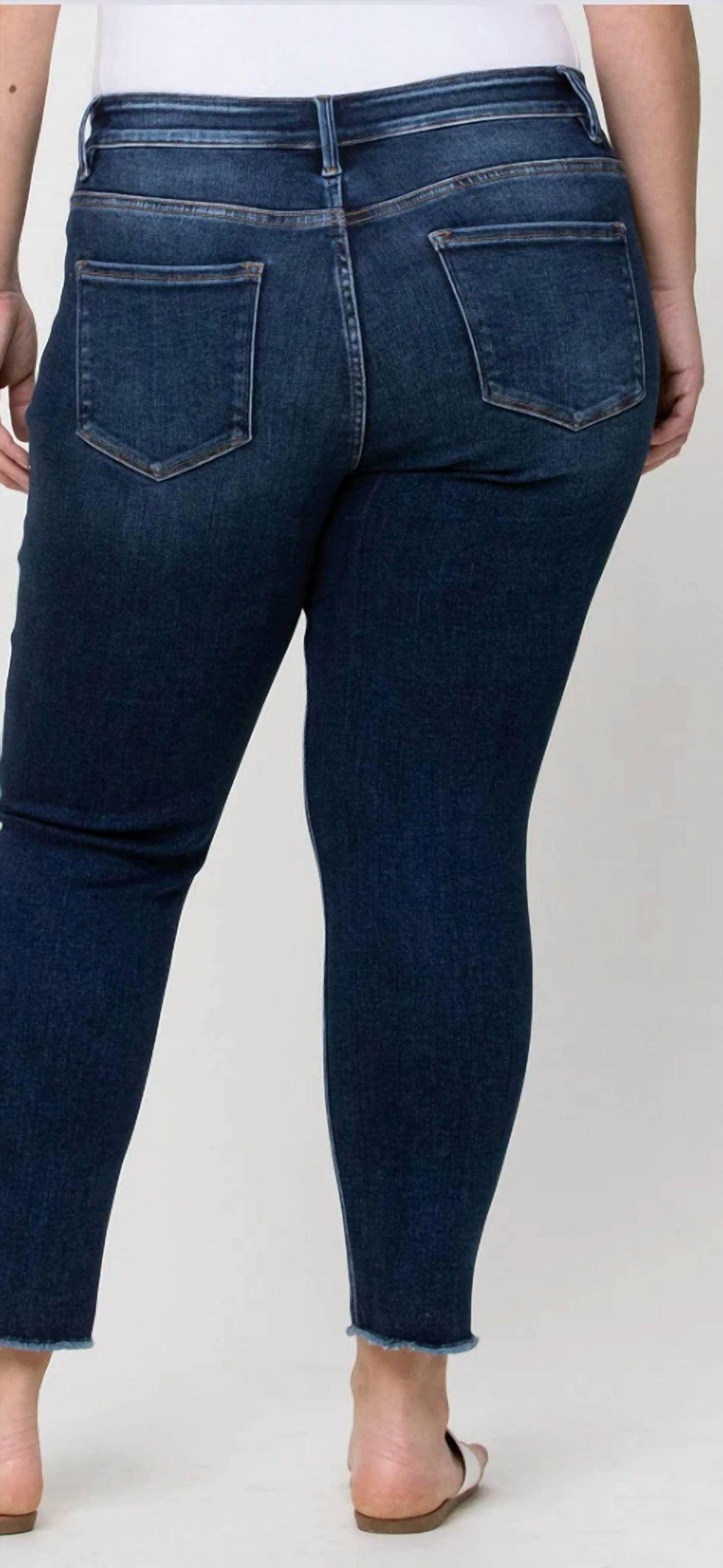 Flying Monkey - Mid Rise Raw Hem